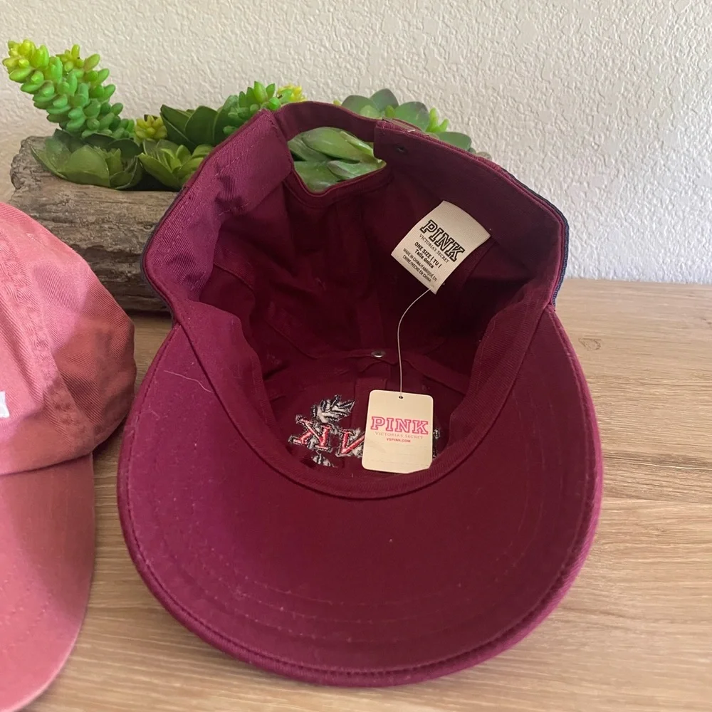 Set of 2 VS PINK NWT baseball hats hat - Picture 5 of 8